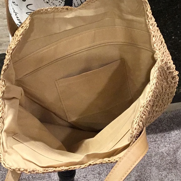 Brand New Tote/Purse Light Brown - Picture 3 of 4